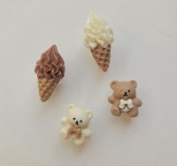 곰돌이 아이스크림 마그넷 세트 / 자석