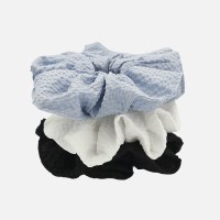 제이로렌 엠보싱 패브릭 빅 스크런치 H01358