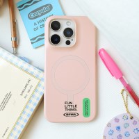 FLT 스트로베리크림 맥세이프 무광 하드 폰케이스