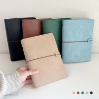 빈티지 6공 가죽 바인더 다이어리 커버 A6 A5