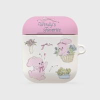 vintage bunny windy [hard 에어팟케이스 시리즈]