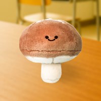 도시락 시리즈 표고버섯 청년 인형 키링 7cm