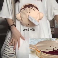 브렌르 맹구 콧물 코맹맹이 비염 티셔츠 반팔티