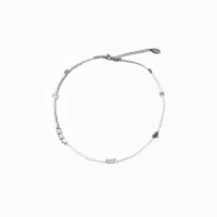 mach, white necklace
