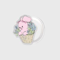 [맥세이프 아크릴스마트톡] vintage flower windy