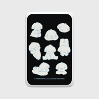 cloudy puppy pattern [맥세이프 보조배터리]