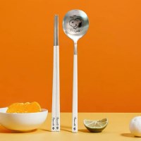 스누피 스테인레스 수저세트C78486*