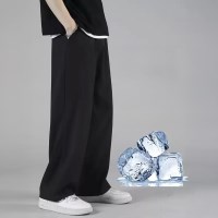 남자여름바지 남성 여름 슬랙스 와이드팬츠 냉장고 쿨 슬렉스바지