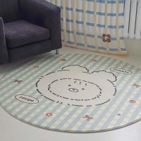 토마토베어 원형 층간소음매트