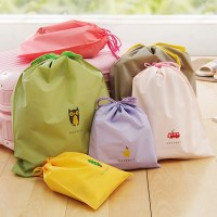 레인 다용도 방수 스트링 파우치 여행 출장 정리백 수납 가방