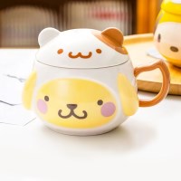 주방 용품 폼 프렌즈 입체 뚜껑 머그컵