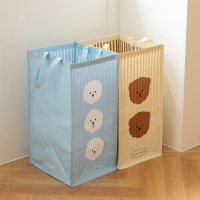 타포린 분리수거함 2P 세트 - 01 비숑&푸들