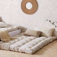 단잠 누비누빔 빵빵한 8cm 솜 패드 매트리스 토퍼 SS