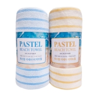 IK 온몸을 감싸는 비치타월 70 x 140 블루 옐로우 2종 선택