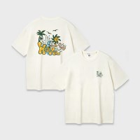 앨빈클로 WAVE 오버핏 반팔티 AST4812 (2 COLOR)