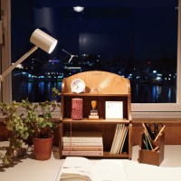 라운드 선반 수납함 Round shelf box