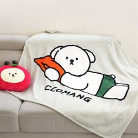 꼬망 극세사 담요 여름 겨울 담요 침구 쇼파 이불 블랭킷