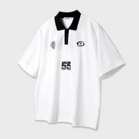 앨빈클로 메쉬 카라 반팔티 AST4202 (2 COLOR)