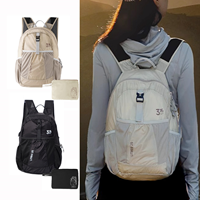 초경량 접이식 배낭 트레킹 여행용 방수 스트랩 조절 가능한 백팩