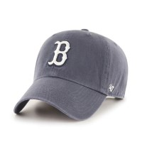 	47브랜드 MLB모자 보스턴 레드삭스 네이비빈티지 화이트빅로고