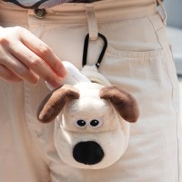 월레스와그로밋 미니 가방 키링 백팩 파우치 그로밋 카라비너 인형