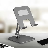 알파플랜 휴대용 태블릿 거치대 아이패드 갤럭시탭 ATH01 그레이