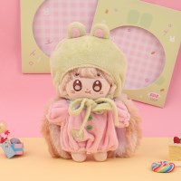 아이돌룩 파스텔 롬퍼 (토끼) 10cm 아이돌 인형옷