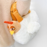 어글리킨 인형 토트백 쓸데없는 친구선물 못생긴 닭 인형 가방