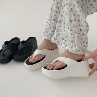 [8cm] 레아 EVA 통굽 키높이 쪼리 슬리퍼 (25S005)
