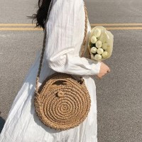여름 왕골가방 비치백 외출 라탄백 크로스백 써클 휴가 여름가방