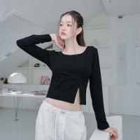 소프트 립 롱 슬리브 티