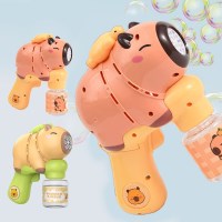카피바라 자동 버블건 어린이날 야외놀이 비눗방울 버블메이커