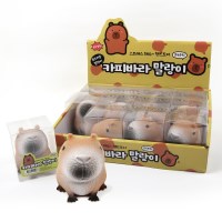 카피바라 인형 쫀득이 말랑이 쫀득이 장난감 12개세트