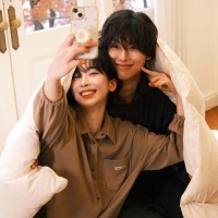 [남녀공용] 코지 문 파자마 세트 ( TOP 롱)