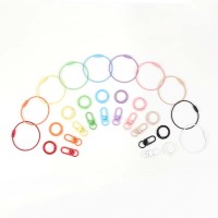 리코즈 컬러 와이어링 O링 D링 키링세트 부자재 연결고리 DIY