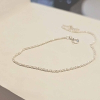 925 스파클 무도금 실버 팔찌