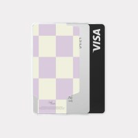 soft checkerboard 디자인 [맥세이프 카드지갑]