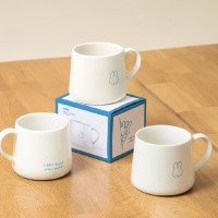 미피 노르딕 도자기 카페 손잡이 머그컵 340ml