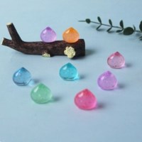 컬러믹스 야광 자갈 물방울모양 100p세트