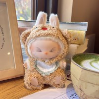 LABUBU 인형 피규어 전용 뽀글이 의상 1 2 3 세대 호환