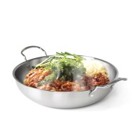 퀸센스 IH 인덕션 겸용 스텐 깊은 전골냄비