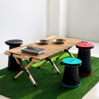 코시나 휴대가 간편한 캠핑 작업 높이 조절 의자