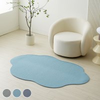 쏘쿨 여름러그 클라우디 시어서커 비정형 러그 카페트 6size