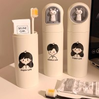 커플 칫솔 치약 케이스 세트 남자+여자