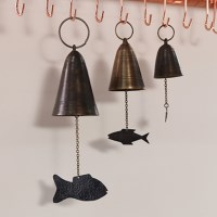 뿔풍경 도어벨 벽걸이종 인테리어용 현관종 (소)