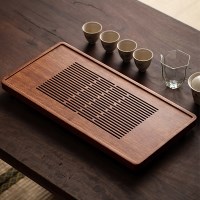 수타미 대나무 옻칠 차판