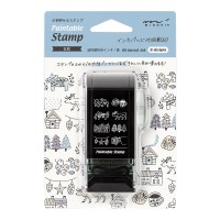 Paintable Rotating Stamp Dial - Nordic Motif