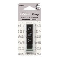 Paintable Stamp Roller - Dog & Landscape