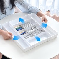 내맘대로 길이조절 서랍 정리함 문구 화장품 다용도 수납 3types