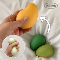 말랑쫀득 과일 색이 변하는 망고 스퀴시 스트레스볼